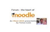 Forum - The Heart of Moodle (iMoot presentation)