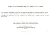 OS3 Training and Resource Guide