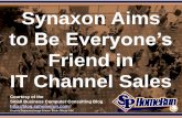 Synaxon Aims to Be Everyone’s Friend in IT Channel Sales (Slides)
