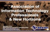 Association of Information Technology Professionals & New Horizons (Slides)