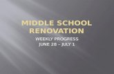 MS Renovation - July 2, 2010