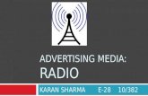 Advertising media and its uses