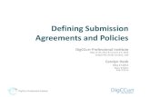 (May 2011) Defining Submission Agreements and Policies