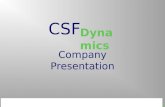 Csf Presentation 2009