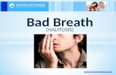 Bad Breath - Causes and Cures