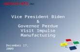 VP Biden Gov Perdue Visit to Impulse Mfg