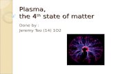 The 4th state of matter -Plasma