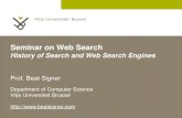 History of Search and Web Search Engines - Seminar on Web Search