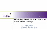 Overview and current topics in solid state storage