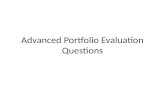 Advanced portfolio evaluation questions