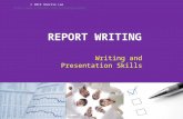 Report Writing - Findings section