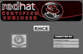 RHCE (RED HAT CERTIFIED ENGINEERING)