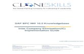 Sap bpc nw 10.0 consolidations ( ic  elimination) implementation guide v1 p