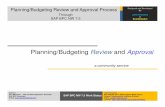 Financial Planning/Budgeting Review and Approval Process in SAP BPC NW 7.5 - An “End-to-End” Implementation Guide
