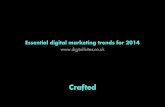 Essential digital marketing trends for 2014