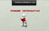 Pronume interogative in engleza