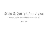 Style & Design Principles 03 - Component-Based Entity Systems