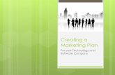 Software company marketing plan outline