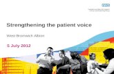 4. strengthening the patient voice part 2v2 nick harding 5 july 2012
