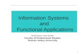 Lecture4(information systems&functional applications)