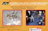 Cupro Alloys Corporation Meerut India