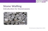 Introduction to masonry walling
