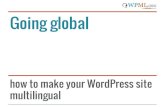 How to make your WordPress site multilingual