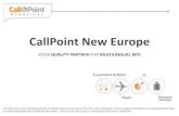 CallPoint New Europe Corporate Presentation 06 2011 Eng 1 1310714166