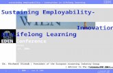 Sustaining Employability - Innovation in Lifelong Learning