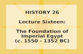 Lecture 16   foundation of imperial egypt (b)