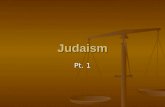 Judaism Pt  1