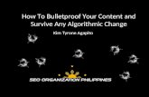 How to bulletproof your content and survive any algorithmic change mor con 2011 upload