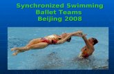 Synchronized Swimming Ballet   Beijing 2008