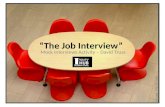 The job interview - Mock Interview Activity