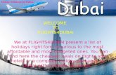 Cheap Holidays to Dubai with Ultimate discounts!