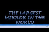 The Largest Mirror in the World: Uyuni salt lake