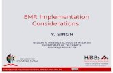 EMR Implementation Considerations Slides