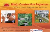 Ahuja Constructions Engineers Haryana  India