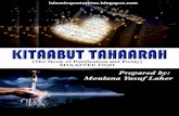 KITAABUT TAHAARAH according to Shaafee Fiqh by Shaykh Yusuf Laher