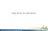 Cosa 2010 top 10s in libraries