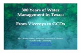 300 Years of Groundwater Management, Charles Porter