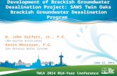 SAWS - Development of Brackish Groundwater Desalination Project