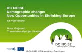 DC NOISE, Demographic change: New Opportunities in Shrinking Europe