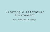 Creating a literature environment