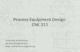 Chemical Equipment Design, Lecture 1