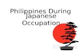 Philippines during japanese occupation