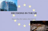 How the EU takes decisions