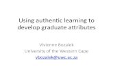 Authentic learning and Graduate Attributes - The Learner Conference 2013 University of the Aegean