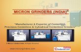 Centerless Grinder HCG-100 by Micron Grinders India Ludhiana