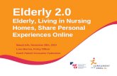 Medicine20  Elderly living in Nursing Homes Share Personal Experiences Online